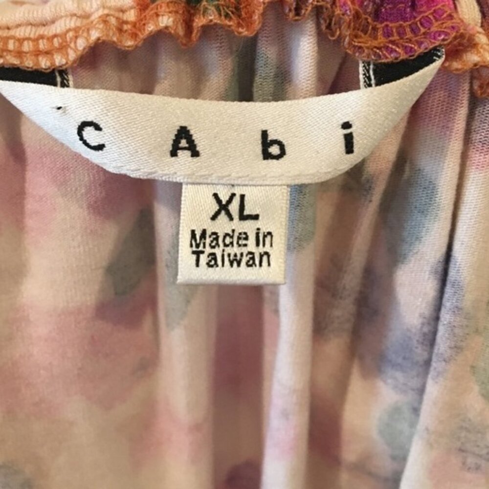 CAbi - Hydrangea Statement Dress #110 "Opposites Attract" - XL - NWOT - Picture 2 of 16
